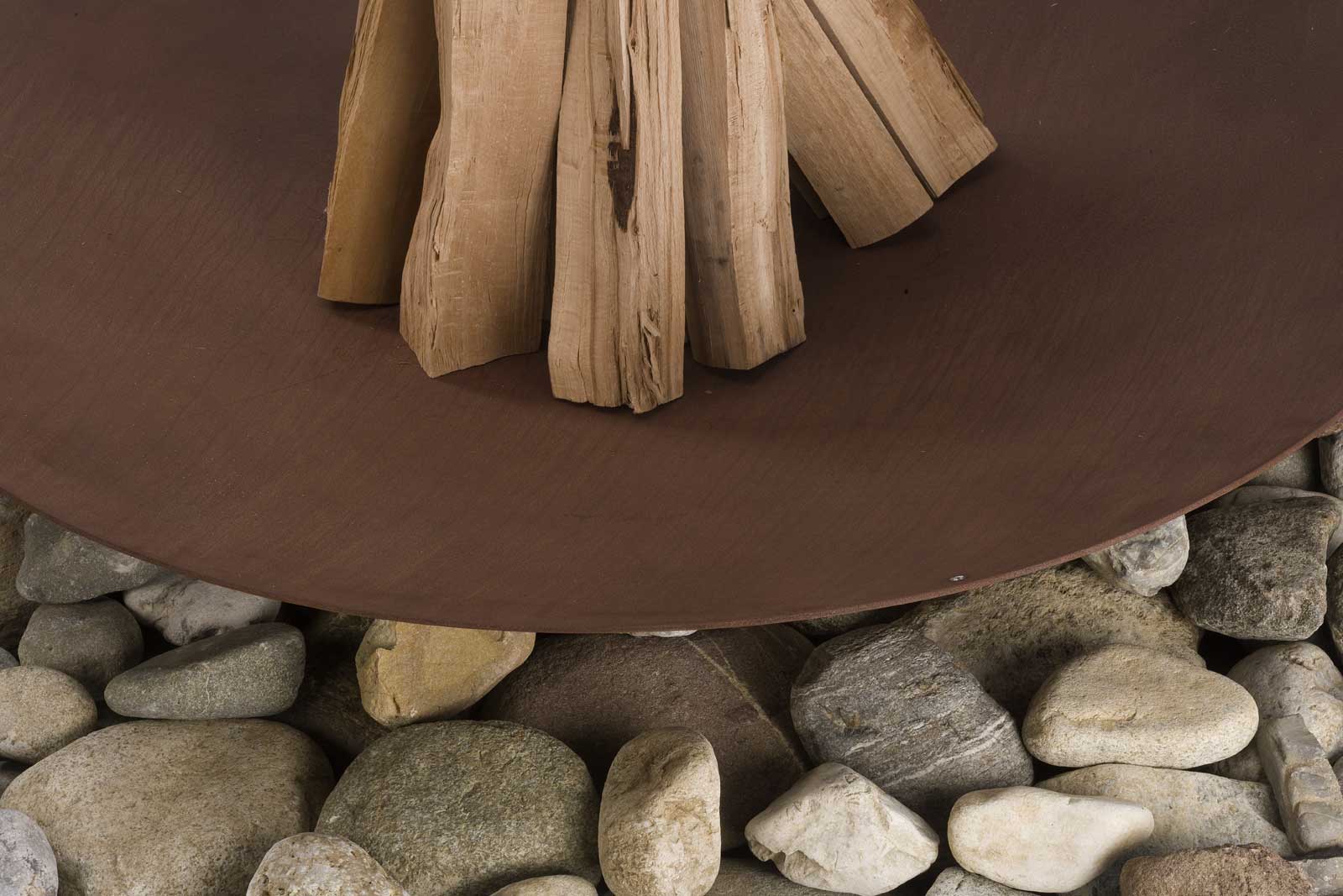 Discolo Corten Natural 1200 mm Wood-Burning Fire Pit Feature