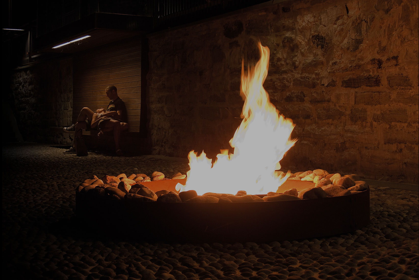 Zen Corten Natural 1800 mm Wood-Burning Fire Pit Dimensions